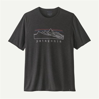 Patagonia Mens Cap Cool Trail Shirt - Stratapeaks ink black